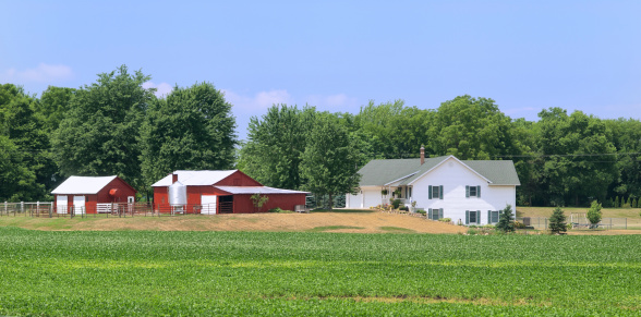 Farm. Midwest USA.