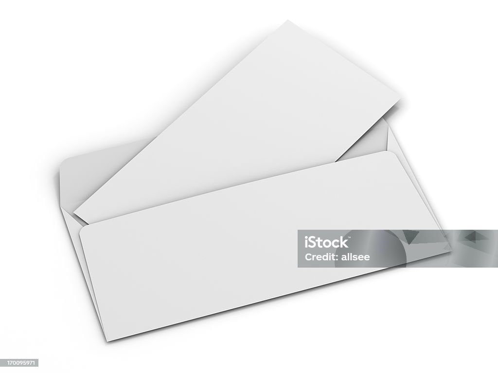 封筒、ブランクカード、あなたのテキストのための - 封筒のロイヤリティフリーストックフォト