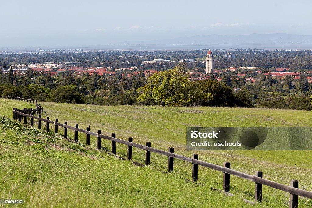 Stanford University, Hoover Tower, Palo Alto i South Bay - Zbiór zdjęć royalty-free (Stanford University)