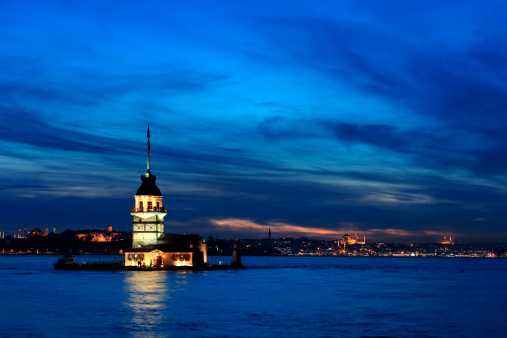 Maiden Tower in istanbul.