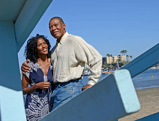 istock African American Couple on Boardwalk 170096665