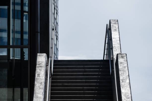 Free Stock Photo of Stairs Leading Up to the Top of a Building ...