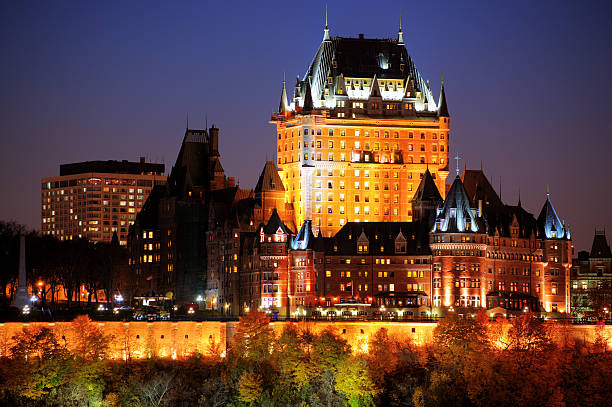 istock Frontenac Castle in Old Quebec City 170098612