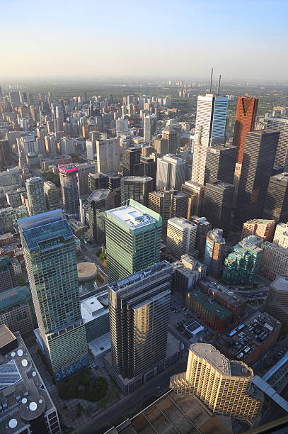 istock Aerial View on Toronto City Buildings 170098655