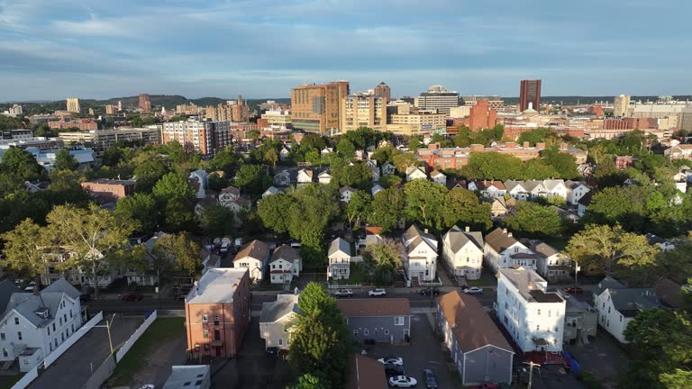 New Haven Connecticut Aerial View