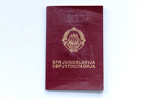 Italian European Passport and EU digital Covid-19 Certificate. Safe travelling Concept