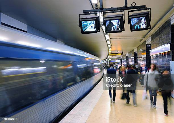 Underground Station Slussen Stock Photo - Download Image Now - Surveillance, Security Camera, Camera - Photographic Equipment