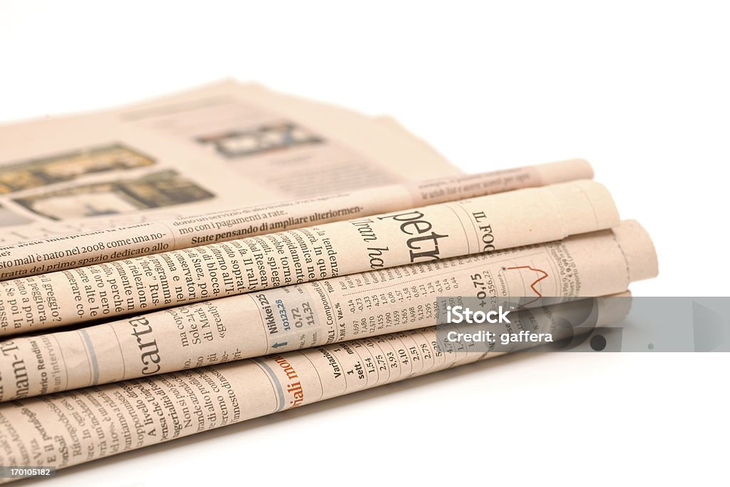 Pile de journaux - Photo de Communication libre de droits