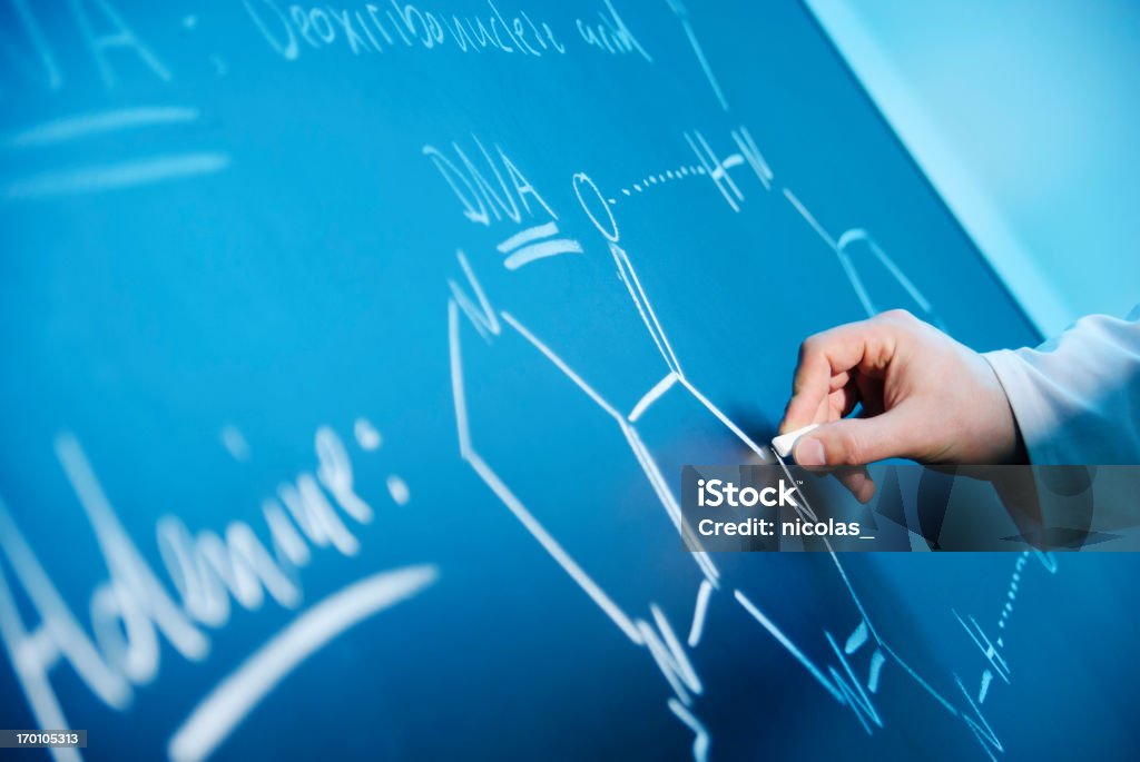 Estructura Molecular - Foto de stock de ADN libre de derechos