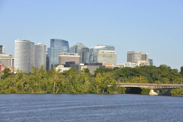 istock Downtown Arlington From The Potomac River Against Clear Sky 1701065576