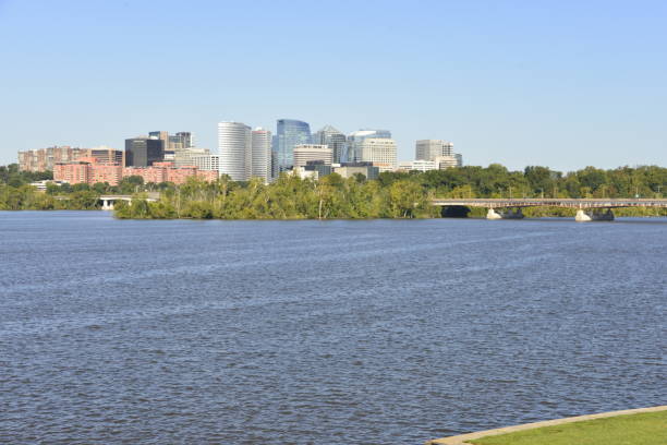 istock Large Potomac River And Downtown Arlington From Washington D.C. 1701065578