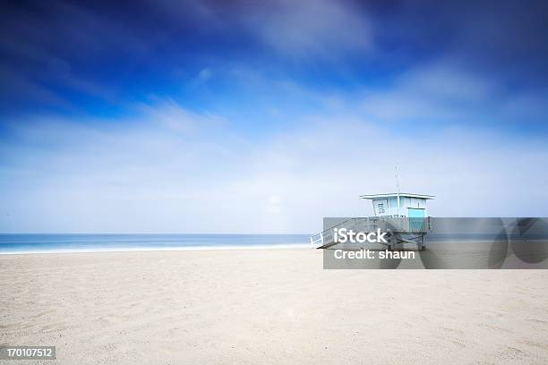 Wieża Ratownika - zdjęcia stockowe i więcej obrazów Plaża - Plaża, Malibu, Zuma Beach