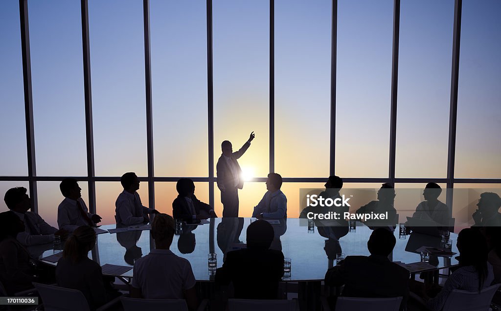 Reunión de negocios - Foto de stock de Negocio libre de derechos