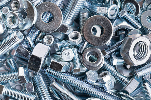 nuts and bolts - bout stockfoto's en -beelden