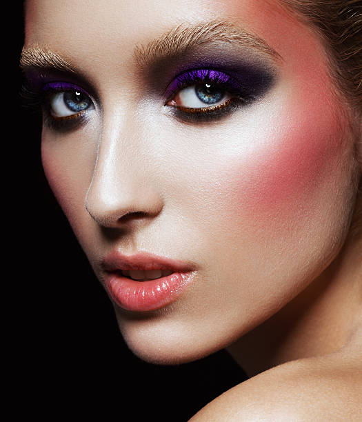 istock Beautiful woman with bright make-up 170113403