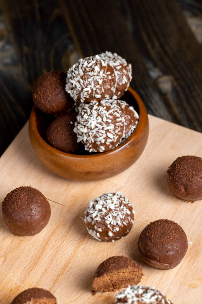istock Chocolates with coconut sweet filling 1701147682