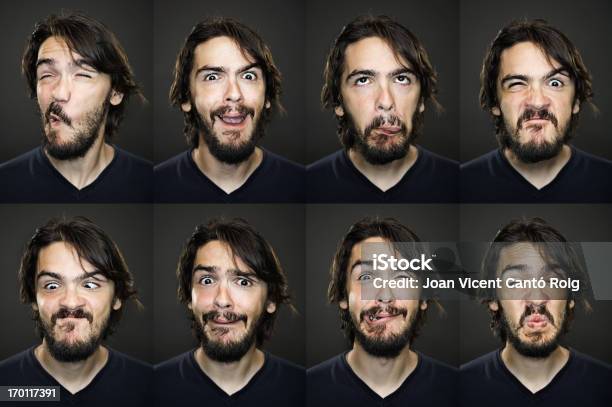 Útil Rostos - Fotografias de stock e mais imagens de Fazer Caretas - Fazer Caretas, Esquisito, Face Humana