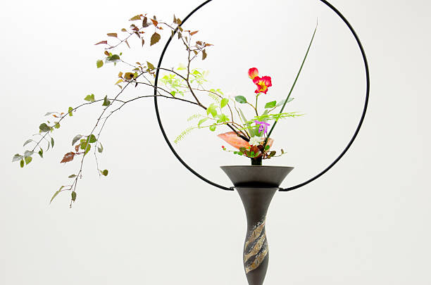 Ikebana stock photo