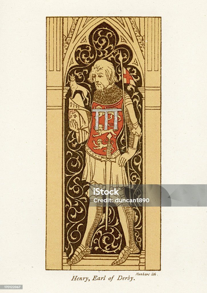 Henry Lord von Derby - Lizenzfrei Alt Stock-Illustration