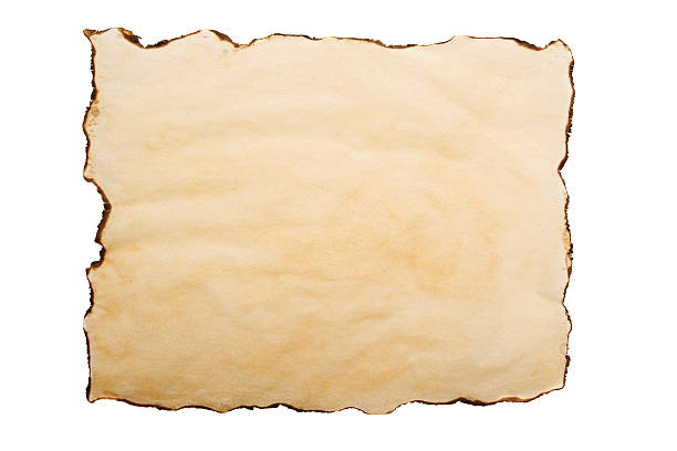 istock Antique paper burnt edges Parchment textured background blank grunge old 170123222