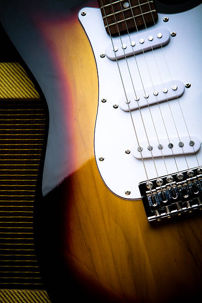 istock Classic Electric Guitar and Amp 170127733