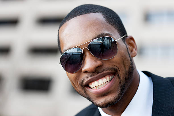 istock Handsome smiling businessman, New York City 170131428