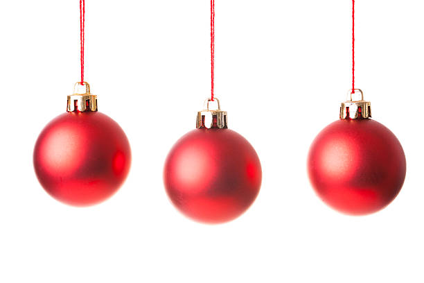 istock Christmas balls, isolated on white 170131635