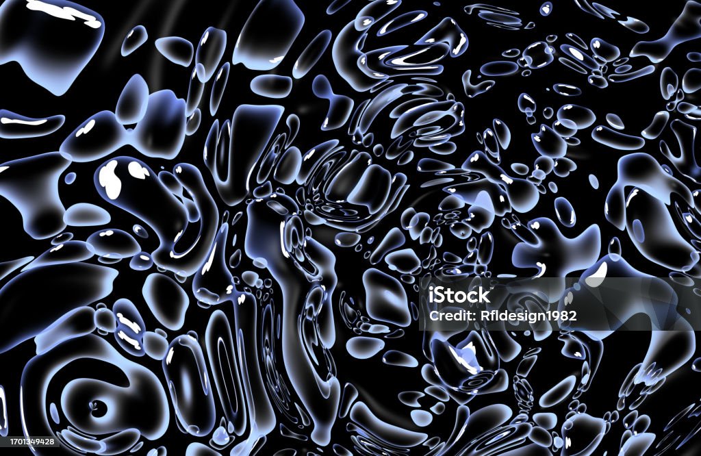 Splash Moving Water Bubbles Stock Illustration - Download Image Now ...