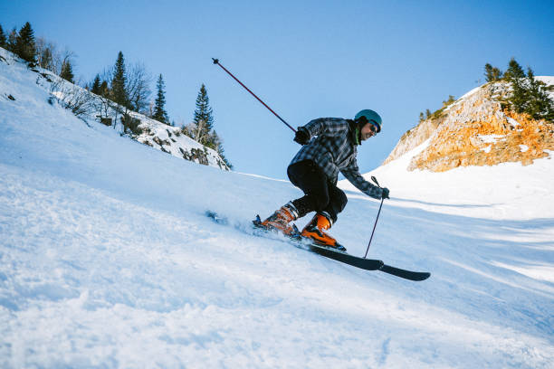 istock man skiing in the Alps 1701375079