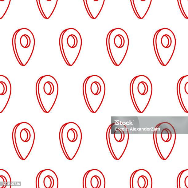 Location Background Pattern Location Map Marker Pattern Stock Illustration - Download Image Now ...