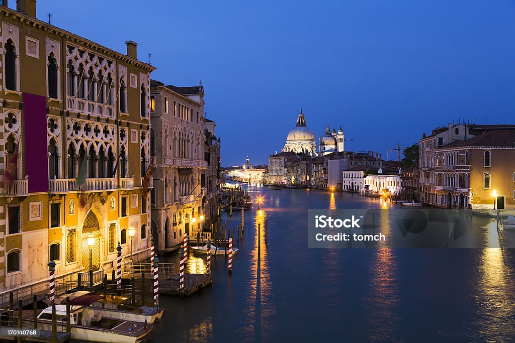 Grande canal, Veneza, Itália - Foto de stock de 2000-2009 royalty-free