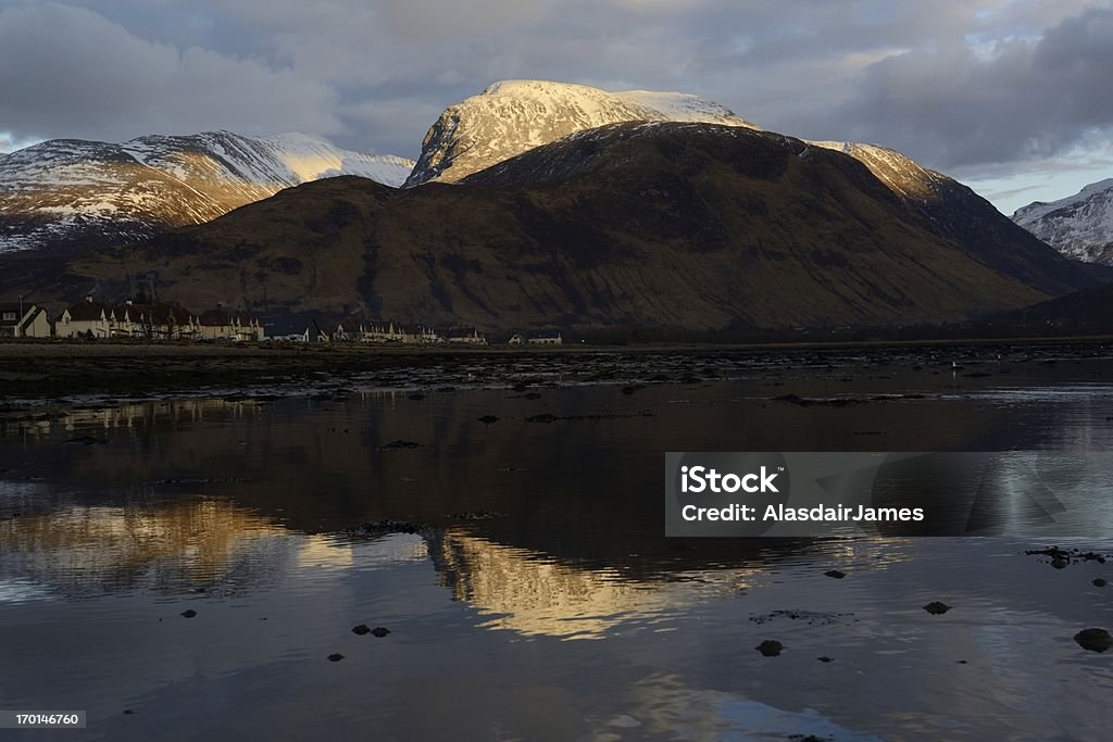 Ben Nevis in der Dämmerung - Lizenzfrei Ben Nevis Stock-Foto