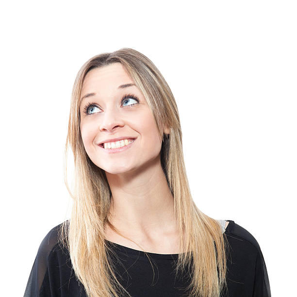 istock Useful female facial expressions, smiling 170146929