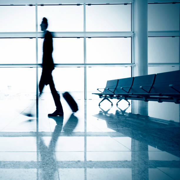istock Businessman in the airport 170148569
