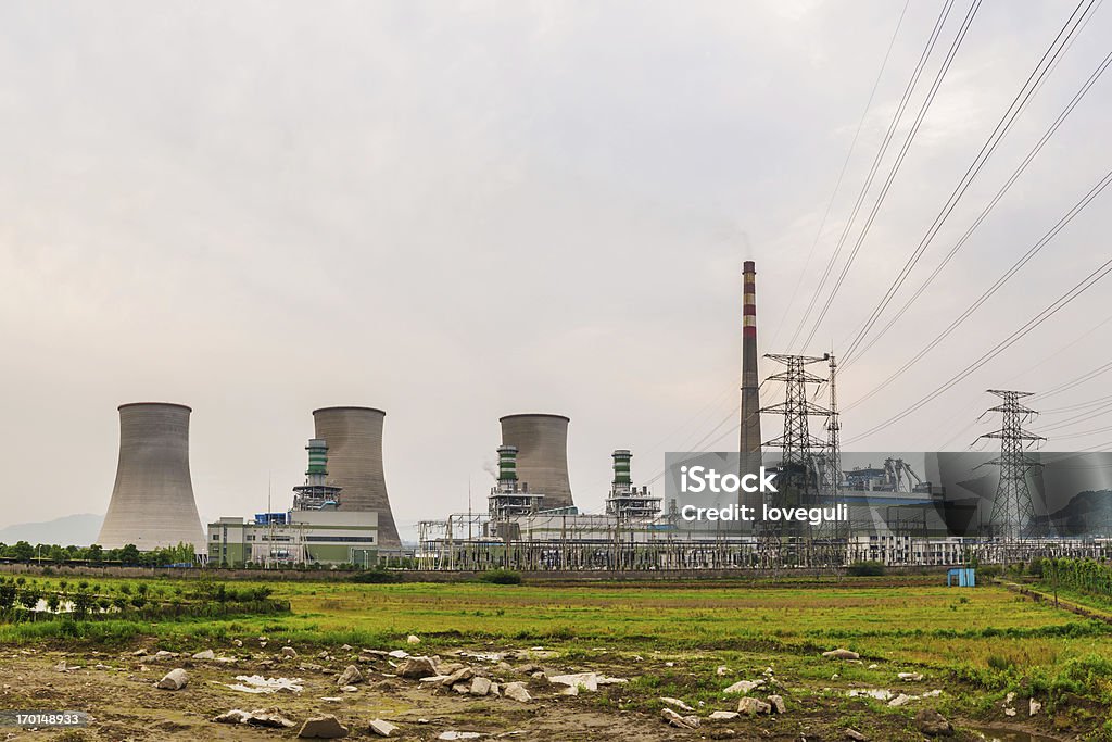 power station Fuel and Power Generation Stock Photo