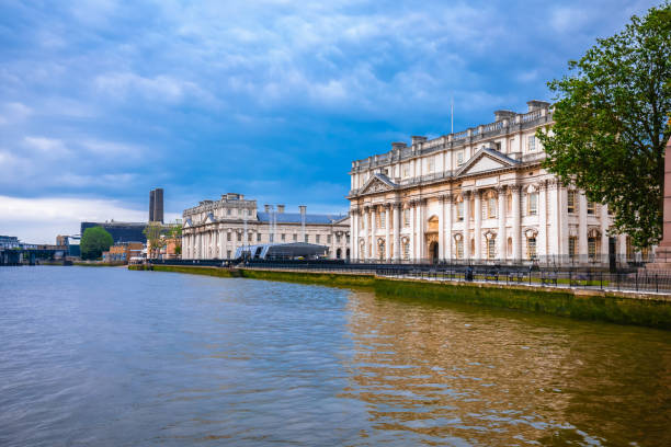 istock Old Royal Naval College in Greenwich waterfront view 1701601964