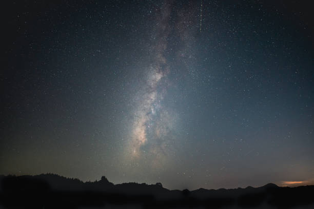 istock starry sky, milky way, star track 1701605155