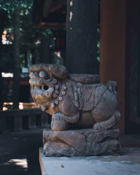 istock Chinese monuments, traditional ancient buildings, exquisite carvings 1701620445