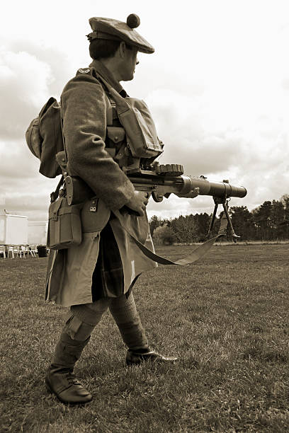 istock WW1 Gordon Highlander Soldier. 170162275