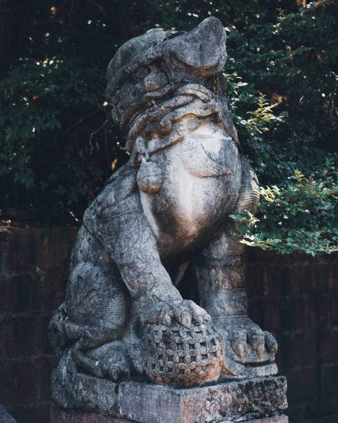 istock Chinese monuments, traditional ancient buildings, exquisite carvings 1701623627