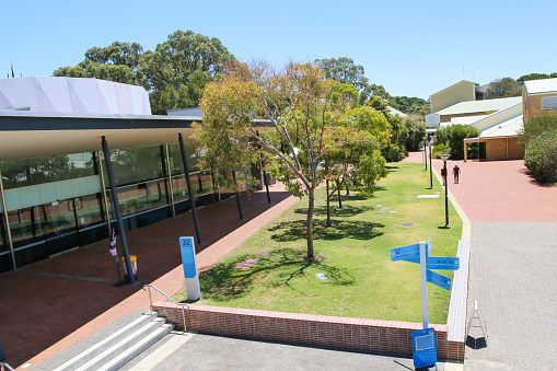Perth, Australia - 22 December, 2022:  Edith Cowan University Joondalup Campus