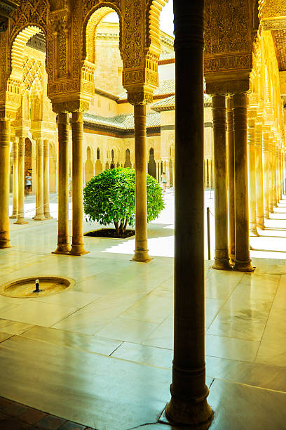 istock Patio de los leones in Alhambra, Spain 170164427