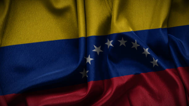 istock Venezuela national flag of background. 1701708405