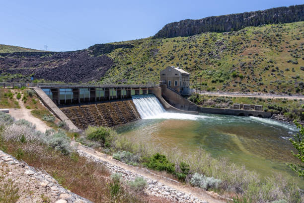 istock Boise River Diversion Dam in Idaho, Boise area 1701712944