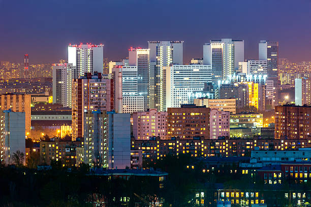 istock Night lights of Moscow 170171473