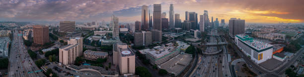 istock Panorama of downtown Los Angeles CA 1701734029