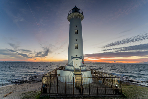 Lighthouse on Gelidonya cape in day time in Adrasan Antalya