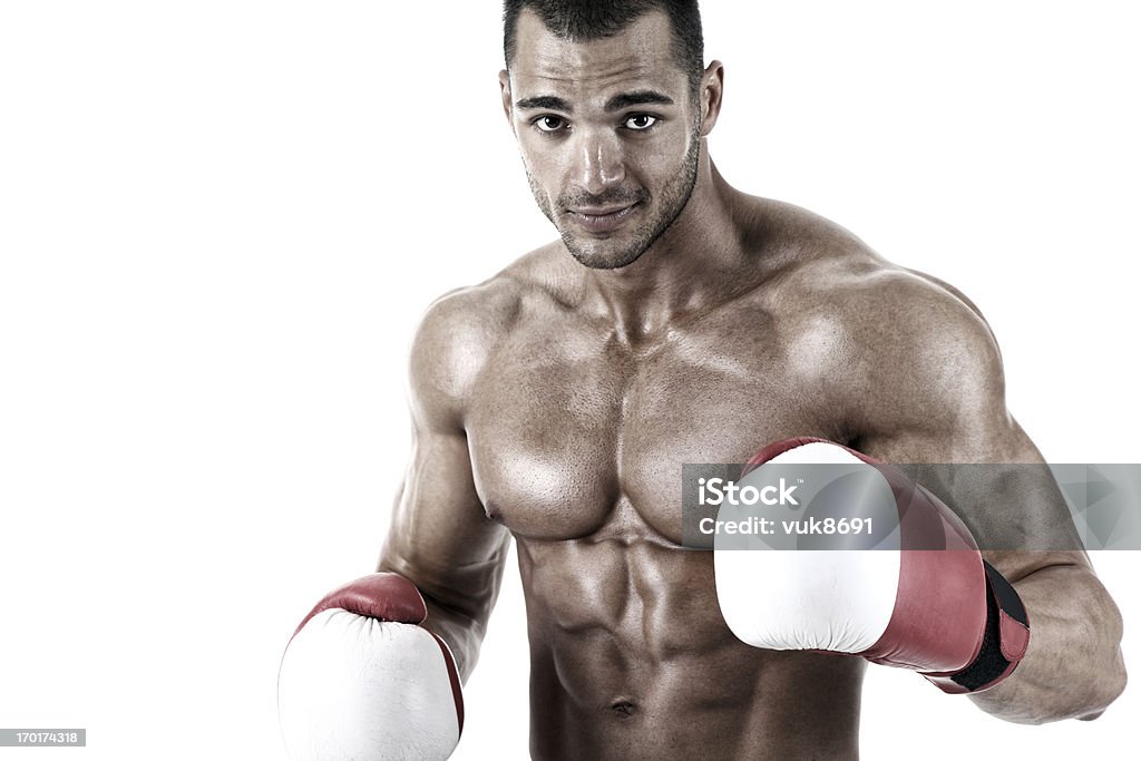 Luchador - Foto de stock de Boxeo - Deporte libre de derechos