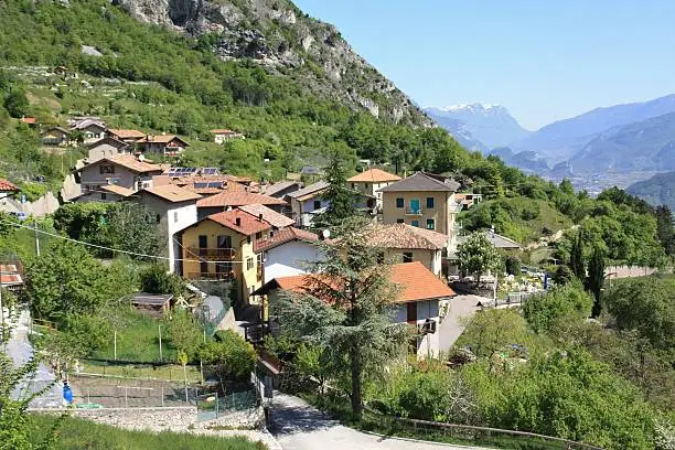 Pregasina is a mountain village on the Garda Lake