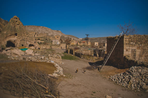 istock Goreme Valley with mountains caves and souvenirs 1701777060